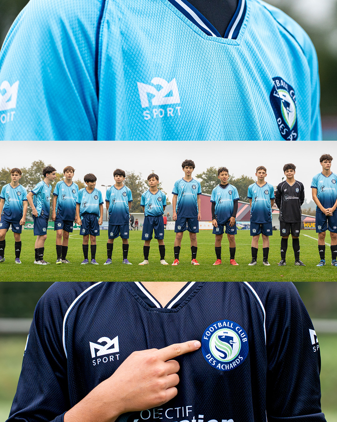 FC Achards, Maillots — Photo & Design