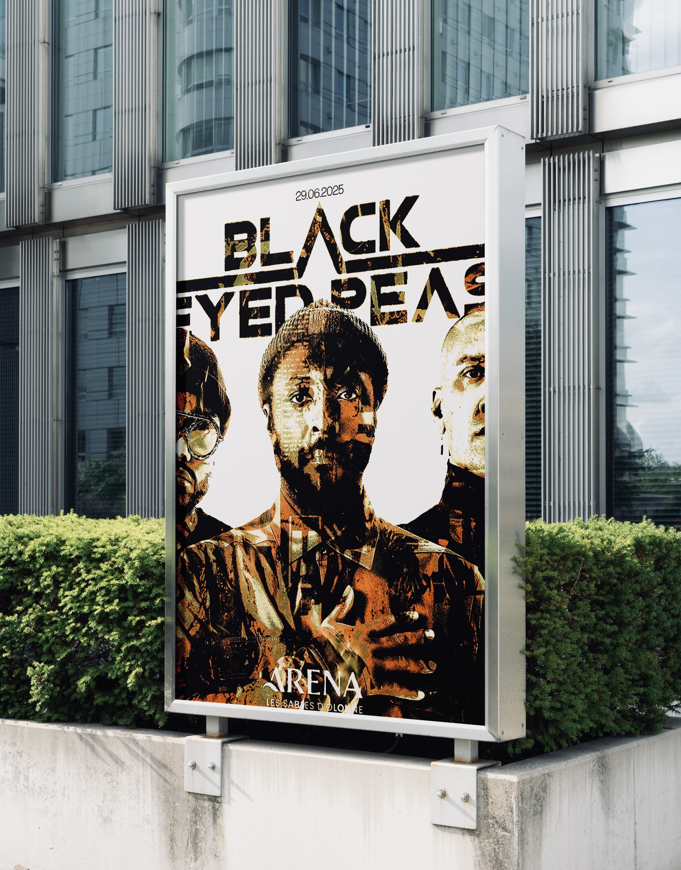 Black Eyed Peas, Affiche concert