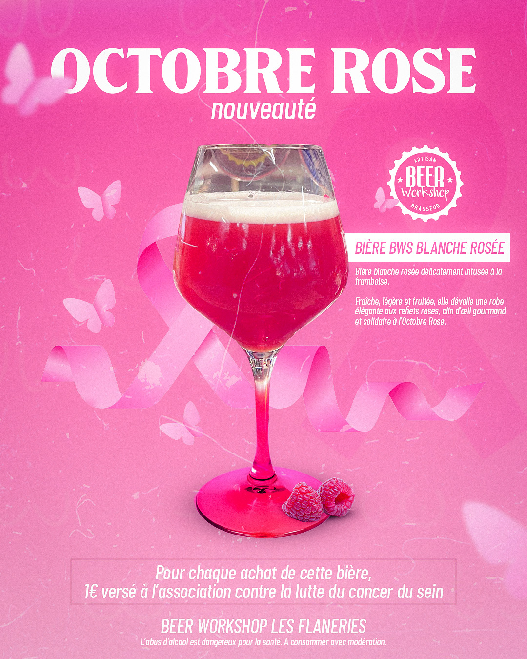 Octobre Rose x Beer Workshop