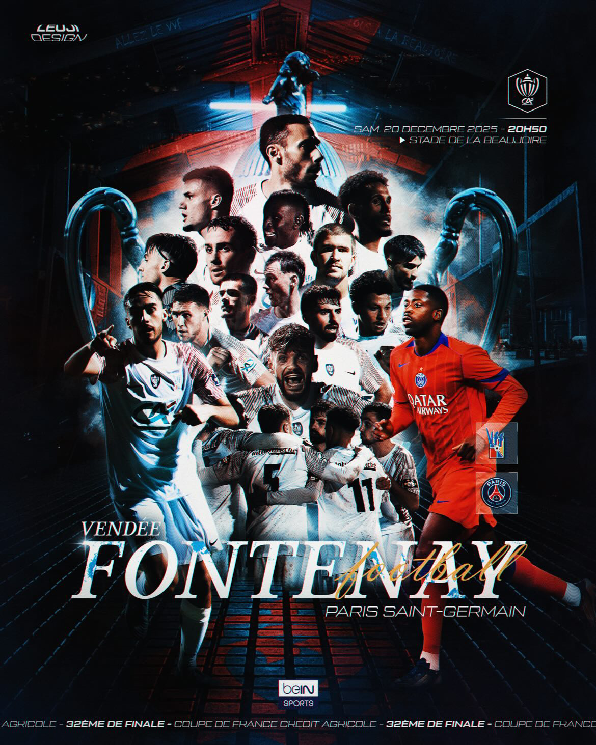 Fontenay vs PSG, Coupe de France